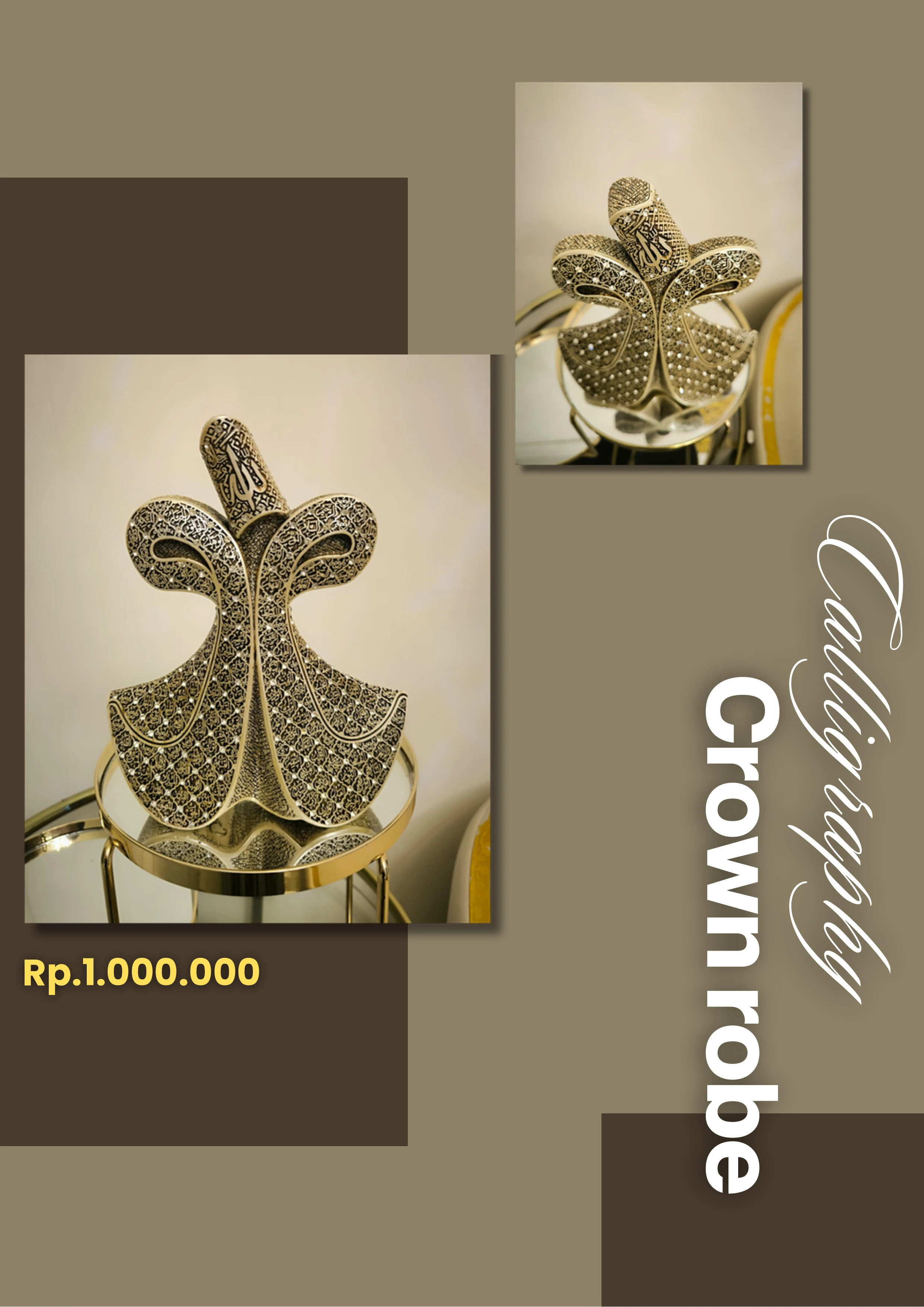 Calligraphy Crown Robe